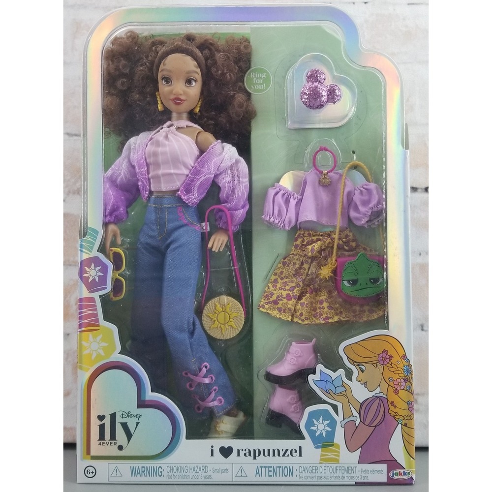 Disney ily 4EVER Doll I ❤️Rapunzel 11.5" Tall Mix & Match Outfits Action Figure